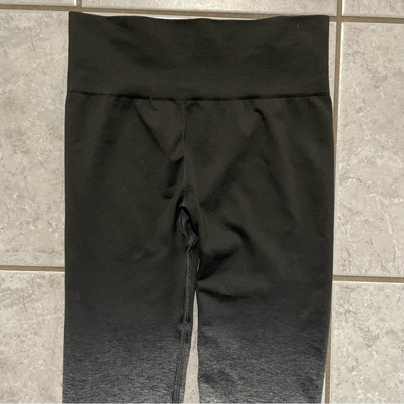 Gymshark black to gray ombre gradient leggings | Sz Small - Picture 6 of 11